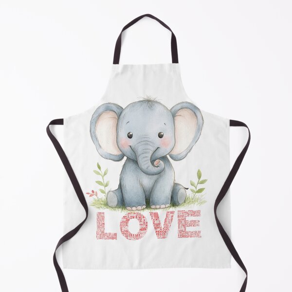 Item preview, adorable baby elephant designed and sold by Natthiya Minimal.