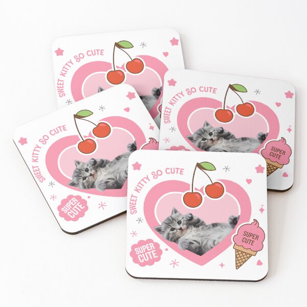 Item preview, Super Cute Cat Kawaii-style designed and sold by OneLastWish.