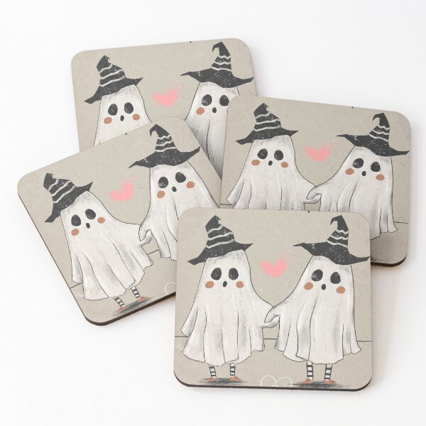 Item preview, Til Death Do us part Cute Couple Ghost designed and sold by Alternatots.