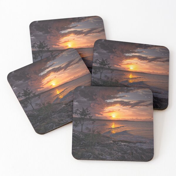 Item preview, Beautiful sunset over North Stradbroke Island designed and sold by dsoutherby15.