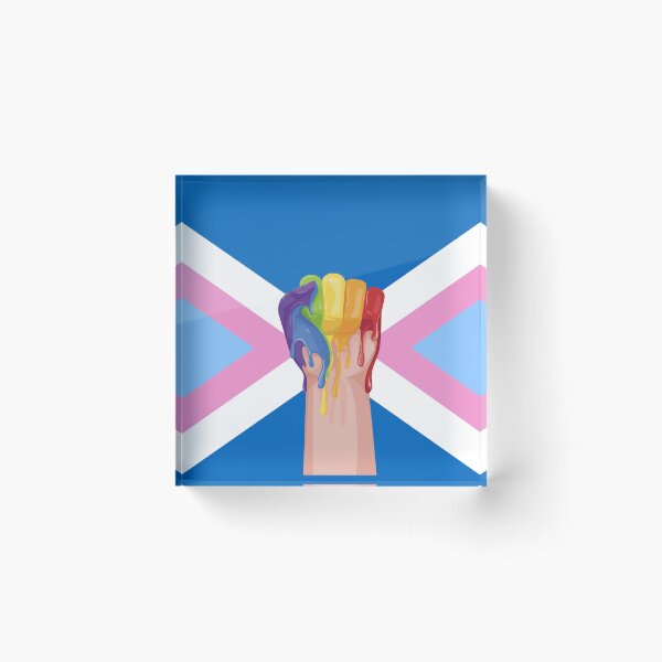 Item preview, Trans Pride Scotland Flag designed and sold by alocadastark.