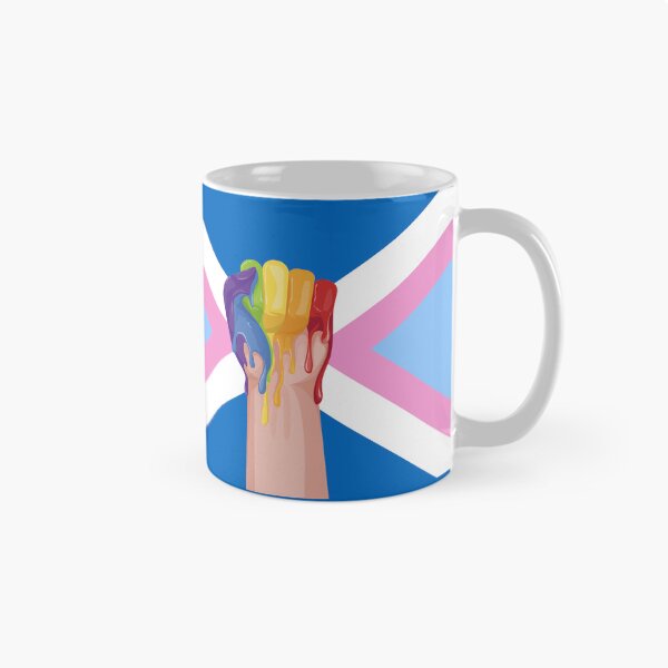 Item preview, Trans Pride Scotland Flag designed and sold by alocadastark.