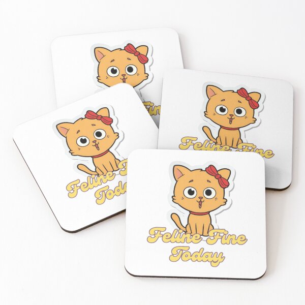 Item preview, Feline Fine Today designed and sold by StickersRyous.