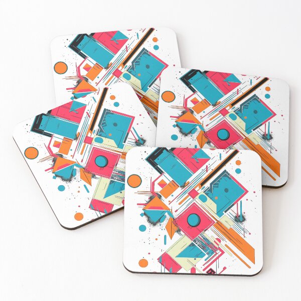Item preview, Abstract Shapes designed and sold by Printinkverse.