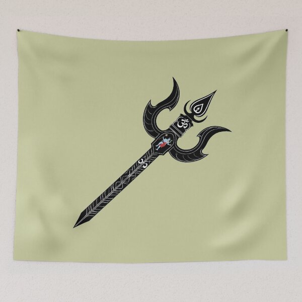 Item preview, Om Trident Symbol of Spiritual Power designed and sold by Prachodayat Artworks.