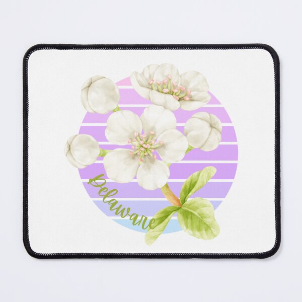 Item preview, Delaware State Flower Peach Blossom Classic T-shirt Sticker designed and sold by ThinkNature!.