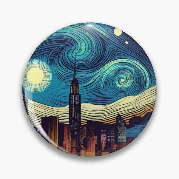 Artikelvorschau, Sternennacht in New York entworfen und verkauft von Designcorner91.