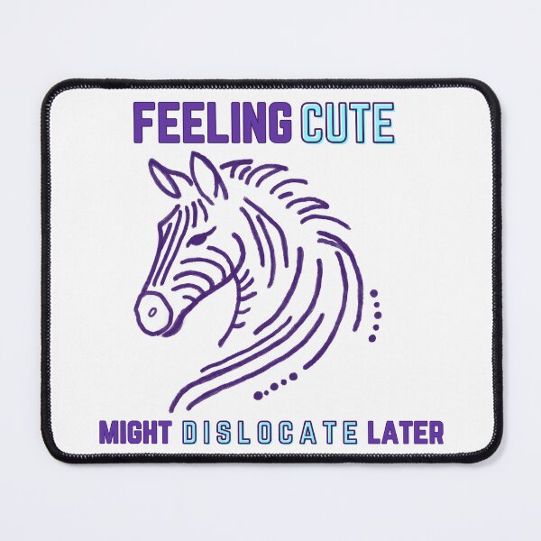 Item preview, Feeling Cute - EDS Zebra designed and sold by DoodleBeeb.