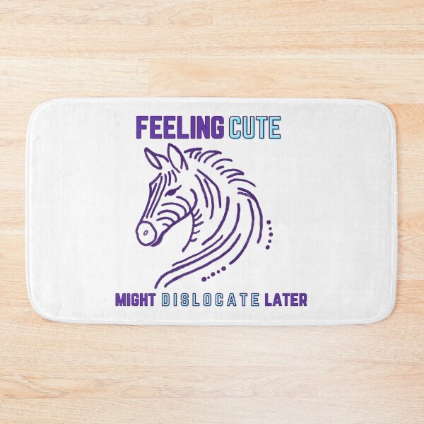 Item preview, Feeling Cute - EDS Zebra designed and sold by DoodleBeeb.