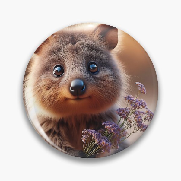 Item preview, a quokka with flowers in its hand designed and sold by bernhagen.