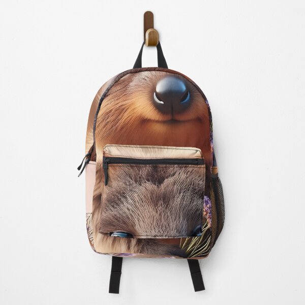 Item preview, a quokka with flowers in its hand designed and sold by bernhagen.