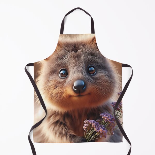 Item preview, a quokka with flowers in its hand designed and sold by bernhagen.