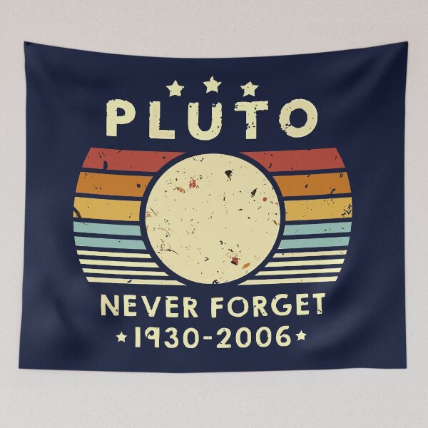 Item preview, Vintage Never Forget Planet Pluto designed and sold by stellmutha.