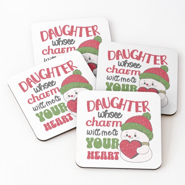 Item preview, Daughter whose charm will melt your heart designed and sold by DekoDesignsHub.