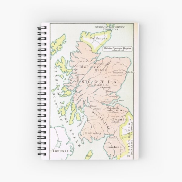Aperçu de l'œuvre Carte de l'Ecosse en 1066 créée et vendue par artfromthepast.