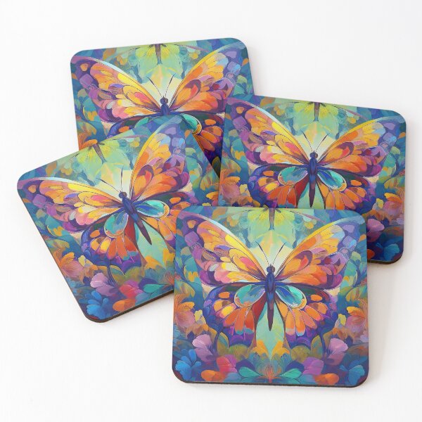 Item preview, Flutter Symphony in Pastels designed and sold by Printopia  Workers.