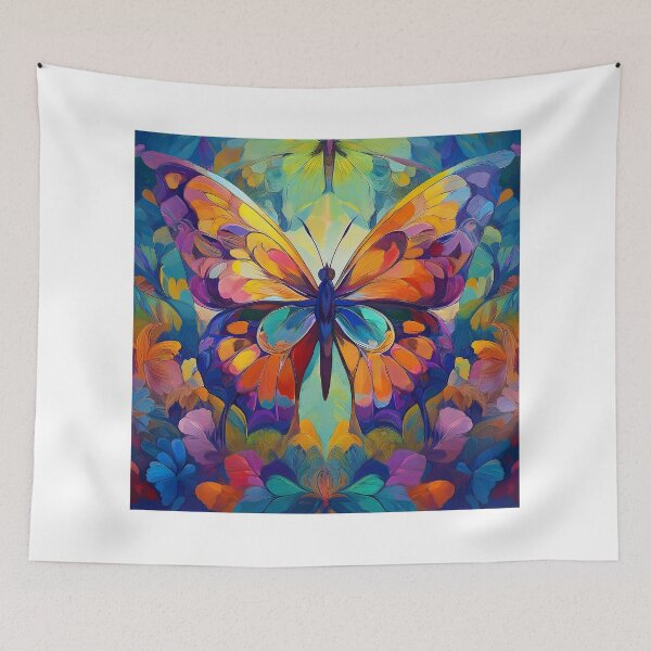 Item preview, Flutter Symphony in Pastels designed and sold by Printopia  Workers.