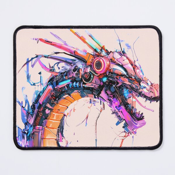 Item preview, Cyberpunk Mecha Dragon designed and sold by PixelReverb.