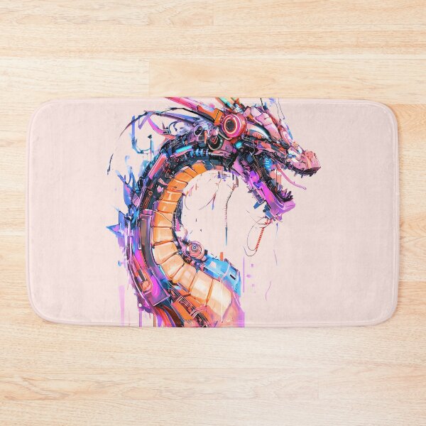 Item preview, Cyberpunk Mecha Dragon designed and sold by PixelReverb.