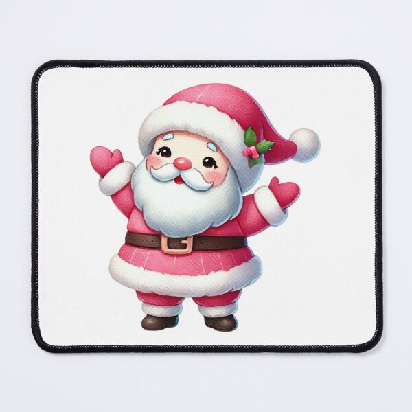 Item preview, Adorable Santa in Pink Outfit designed and sold by Little Care Studio.
