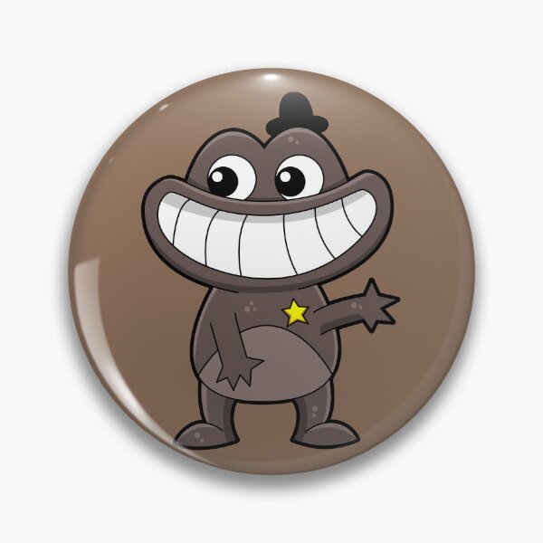 Item preview, Garden of Banban Sheriff Toadster Roblox Cute Character Art designed and sold by Kubala Designs.
