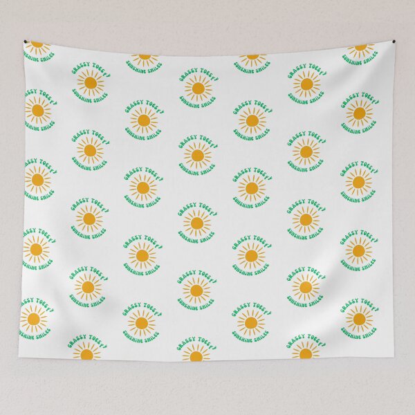 Item preview, Grassy Toes Sunshine Smiles designed and sold by SunSamsStyle.