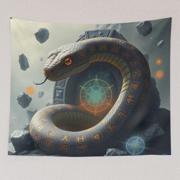 Item preview, Snake Pattern #42 designed and sold by Kaleidoscope Print.