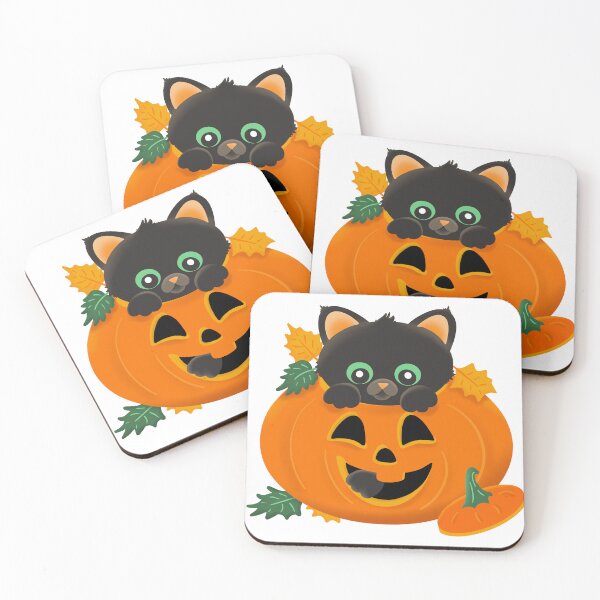 Item preview, Little Rascal, the Halloween Cat designed and sold by makell-creates.