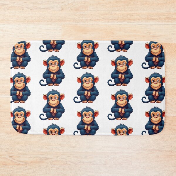Item preview, Funny and Cute Anime Chimpanzee designed and sold by ThreeftlyPicks.