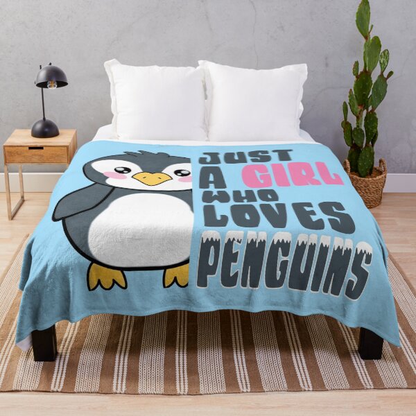 Item preview, Just A Girl Who Loves Penguins designed and sold by samah82.