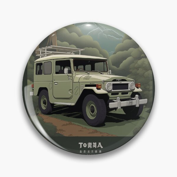 Item preview, Classic Toyota Land Cruiser FJ-40 designed and sold by StickeryPickery.