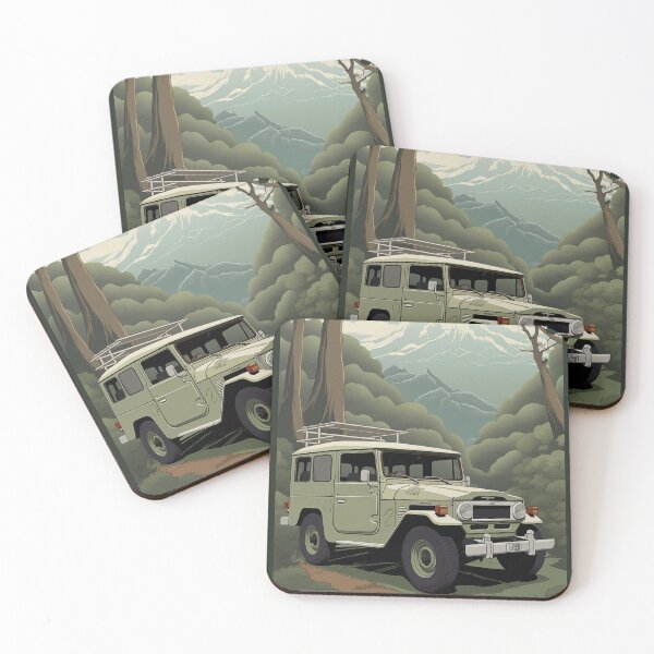 Item preview, Classic Toyota Land Cruiser FJ-40 designed and sold by StickeryPickery.