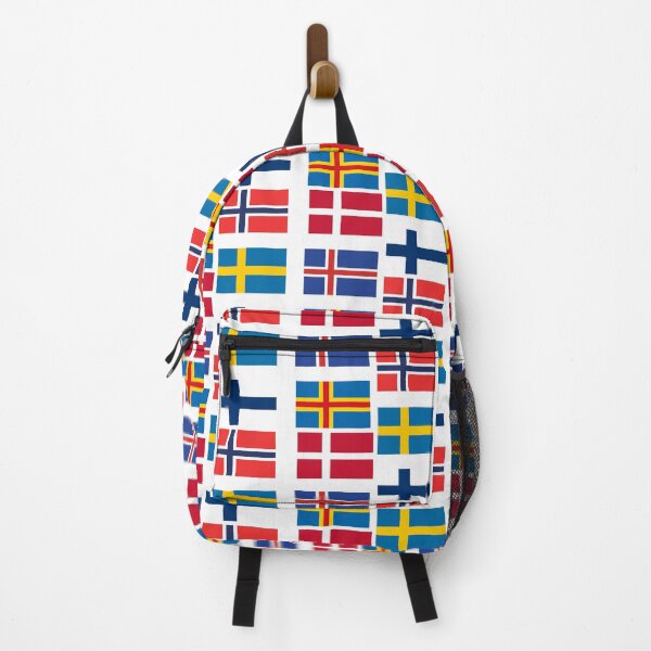 Item preview, Europe scandinavian country flag pack of 6 ,pack no.1 designed and sold by Tinybluebird.
