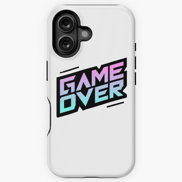 Item preview, GAME OVER black-pink designed and sold by II0FU5.