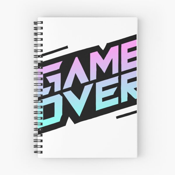 Item preview, GAME OVER black-pink designed and sold by II0FU5.