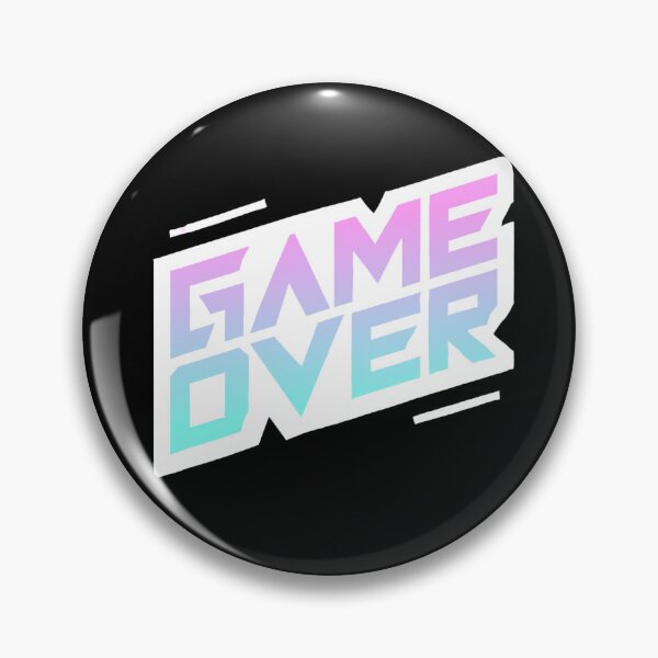 Item preview, GAME OVER white-pink designed and sold by II0FU5.