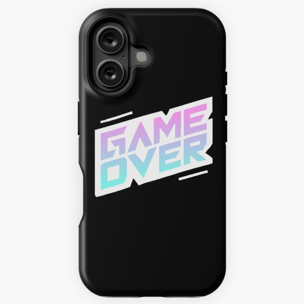 Item preview, GAME OVER white-pink designed and sold by II0FU5.