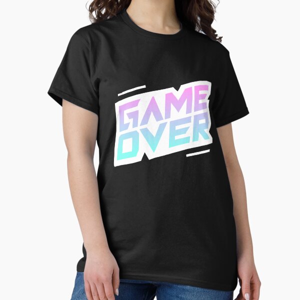 Item preview, GAME OVER white-pink designed and sold by II0FU5.