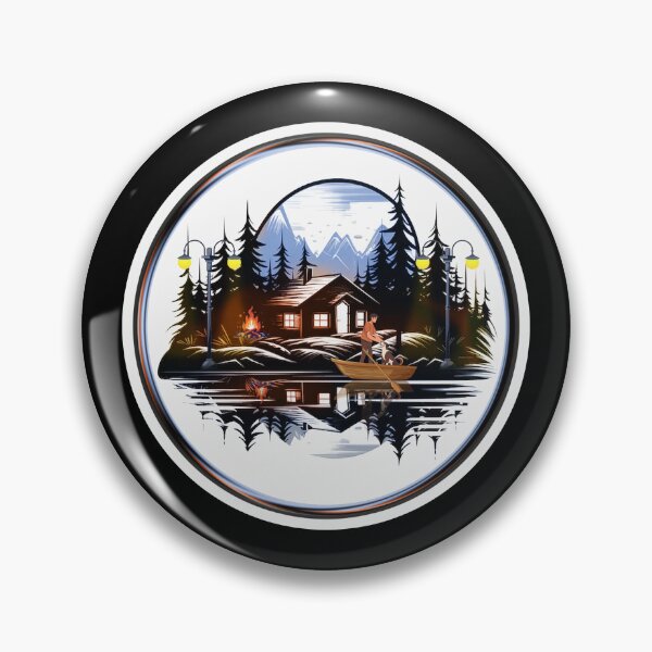 Item preview, Vintage Cabin - (Beautiful Scenery). designed and sold by Mahesh95singh.