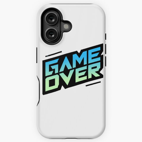 Item preview, GAME OVER black-blue designed and sold by II0FU5.