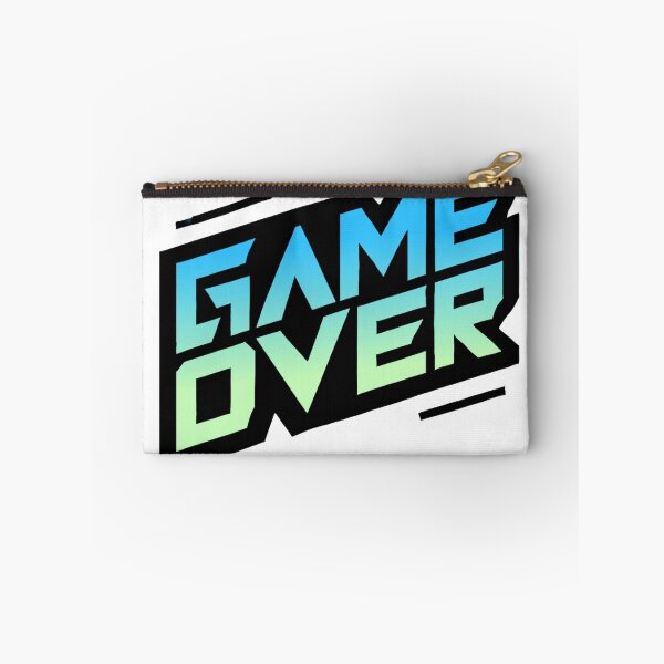 Item preview, GAME OVER black-blue designed and sold by II0FU5.