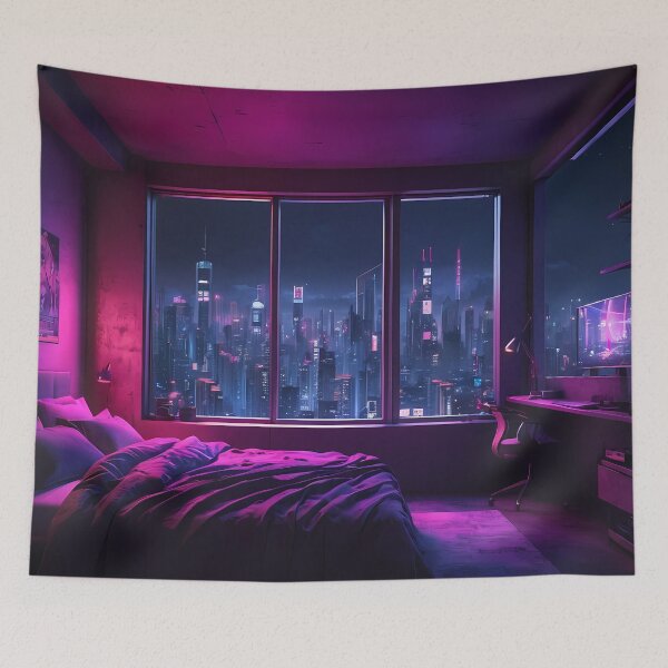 Item preview, Cyberpunk Bedroom designed and sold by papi1998.