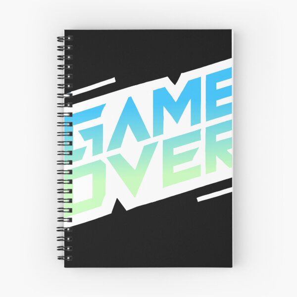 Item preview, GAME OVER white-blue designed and sold by II0FU5.
