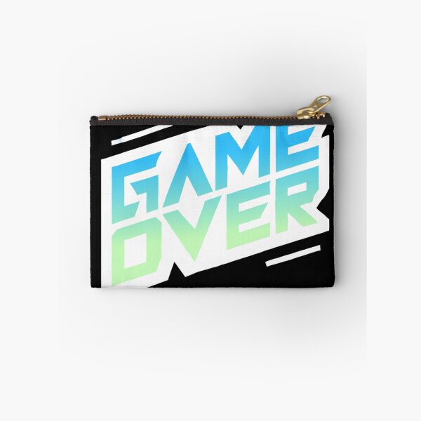 Item preview, GAME OVER white-blue designed and sold by II0FU5.