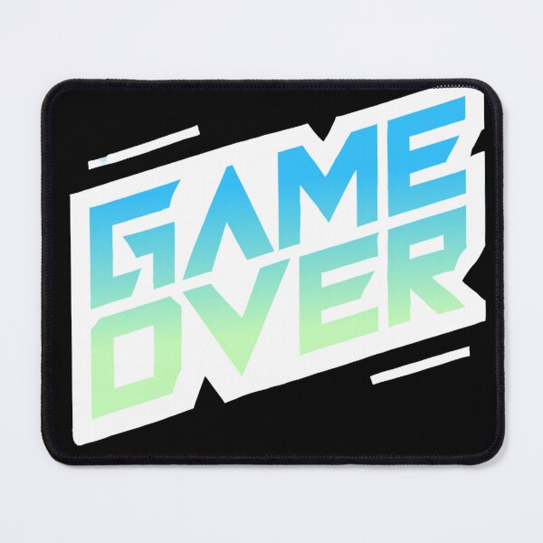 Item preview, GAME OVER white-blue designed and sold by II0FU5.