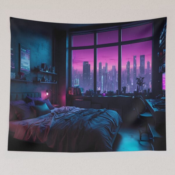 Item preview, Cyberpunk Bedroom designed and sold by papi1998.