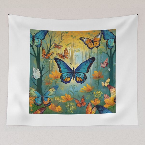 Item preview, Whispers of the Wind: Butterfly Art designed and sold by Printopia  Workers.
