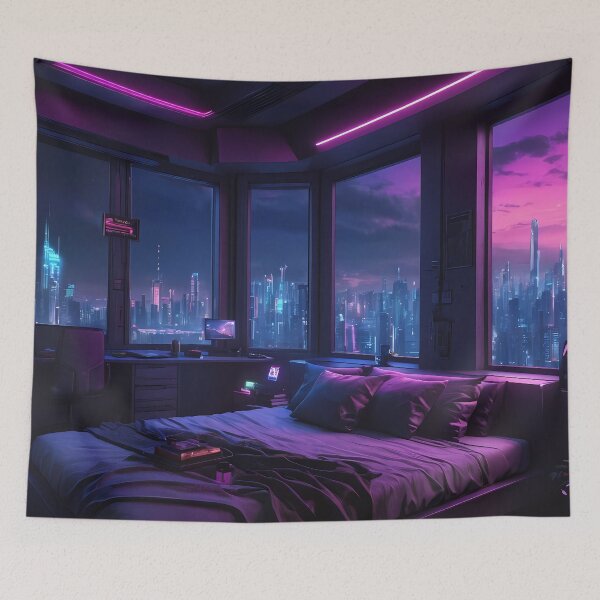 Item preview, Cyberpunk Bedroom designed and sold by papi1998.