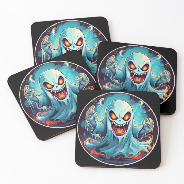 Item preview, Cartoon Angry Spooky Ghost designed and sold by Boxing Kangaroo Retail Company.