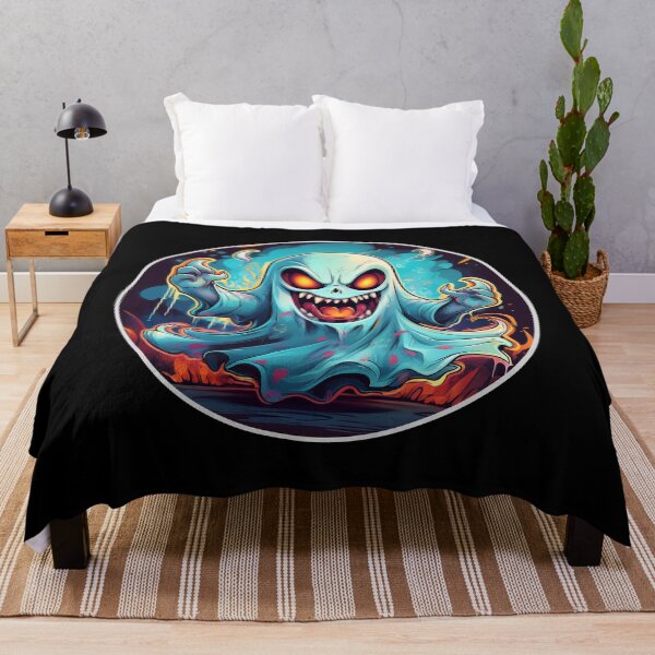 Item preview, Cartoon Angry Spooky Ghost designed and sold by Boxing Kangaroo Retail Company.